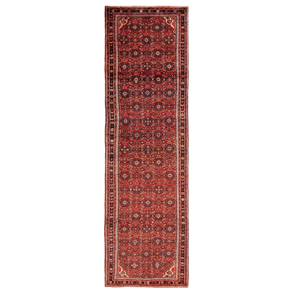 Andelz Red Rug 3'11" x 13'5" - 3'11 x 13'5