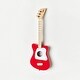 preview thumbnail 2 of 3, Loog Mini Acoustic kids Guitar for Beginners 3-strings Ages 3 & Up Learning app and lessons included Red
