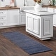 preview thumbnail 97 of 97, Nuloom Jacky Classic Jute Blend Area Rug 2' 6" x 8' - Blue