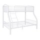preview thumbnail 8 of 11, Linon Carlisle Twin Over Full Pewter Bunk Bed