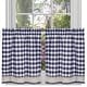 preview thumbnail 22 of 26, Buffalo Check Gingham Kitchen Curtain Tier Pairs, 58x36 Inches - 58x36 Inches