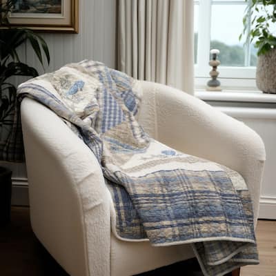 Donna Sharp Coastal Star Cotton Throw
