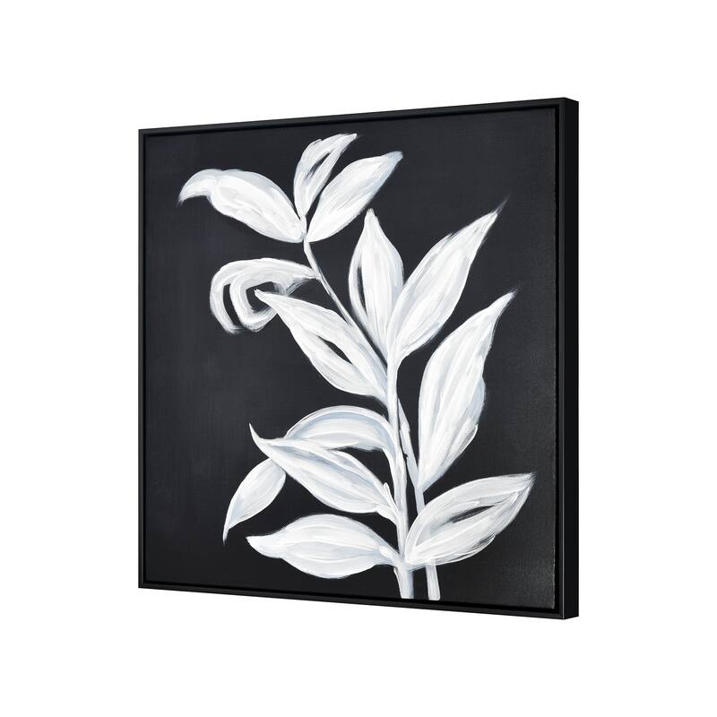 Elk Home Silhouette Black Fabric 24.75 Inch Wide Wall Art