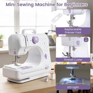 Portable Electric Embroidery Machine for Beginners & Home DIY Project