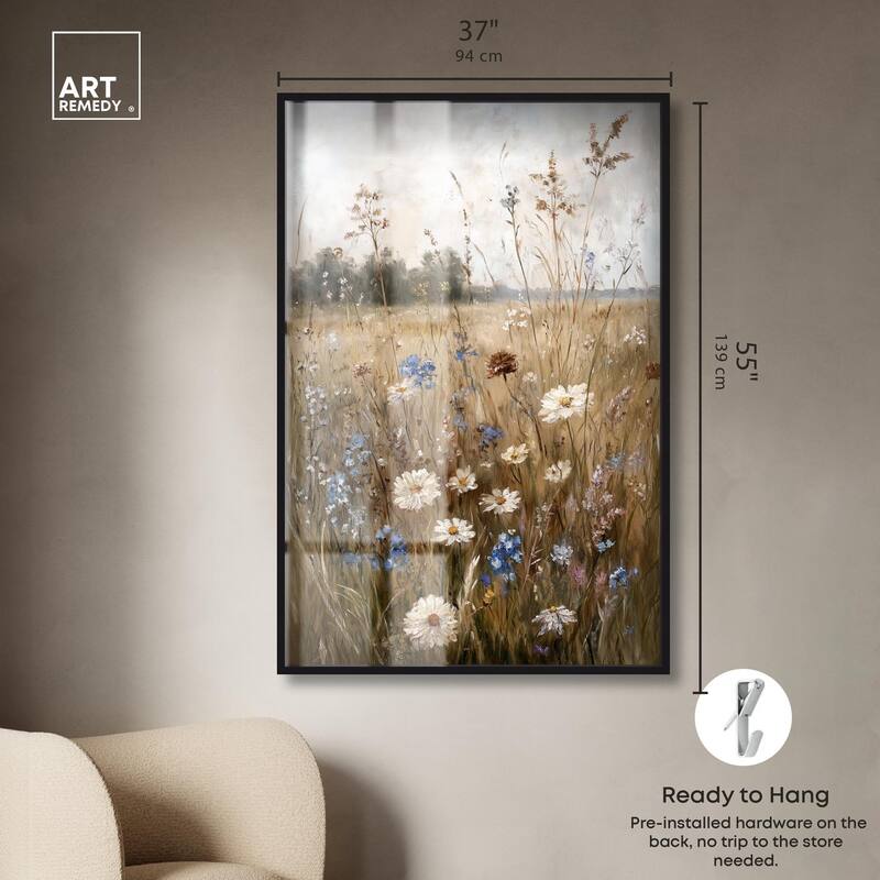 Field of Forgotten Dreams III Shadowbox by Art Remedy
