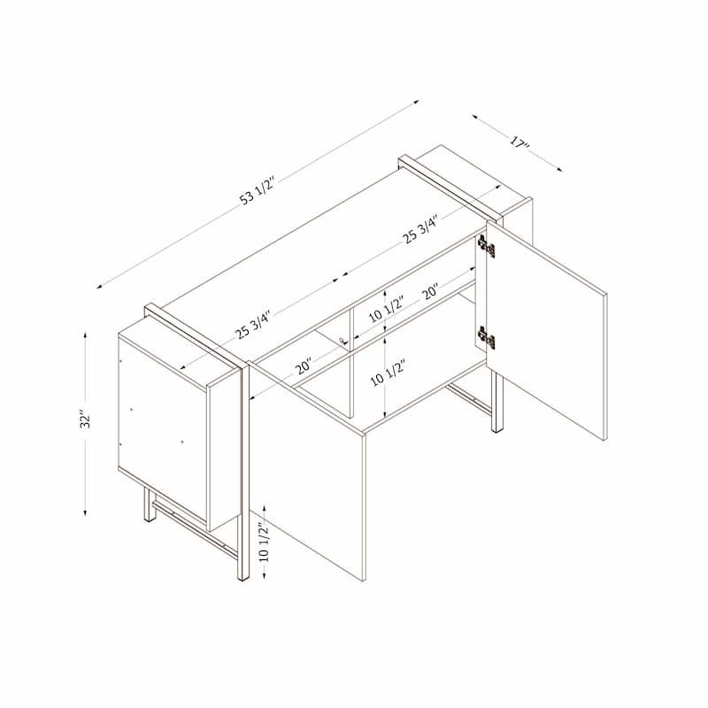 South Shore Mezzy Sideboard