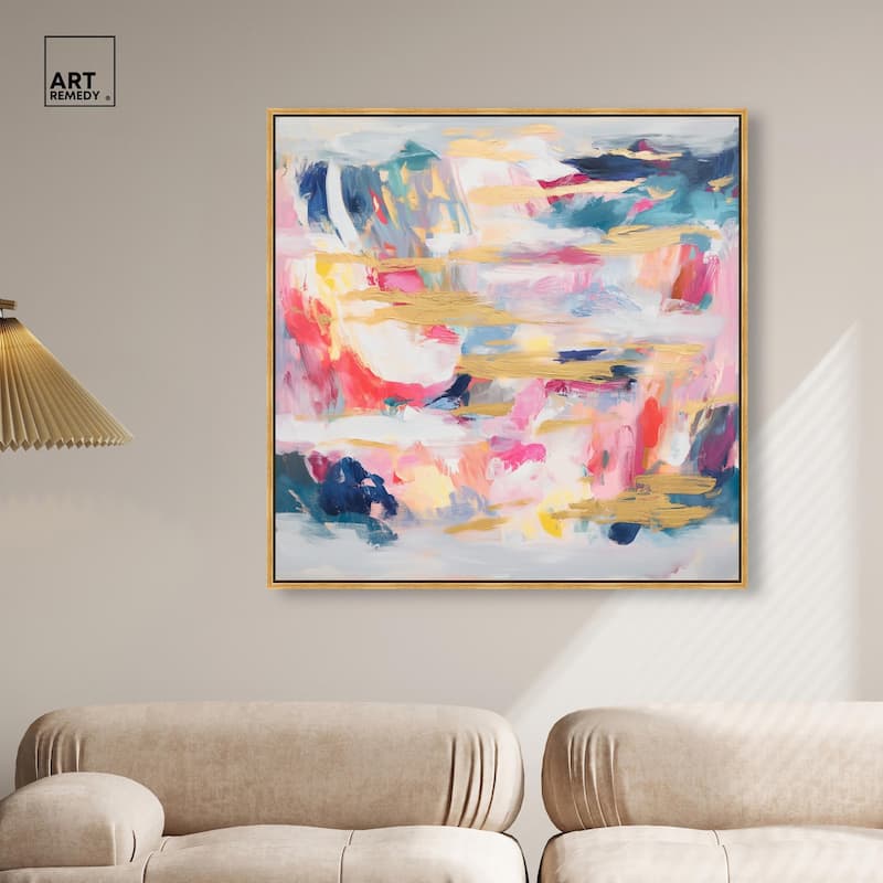 Balipink III Canvas by Art Remedy