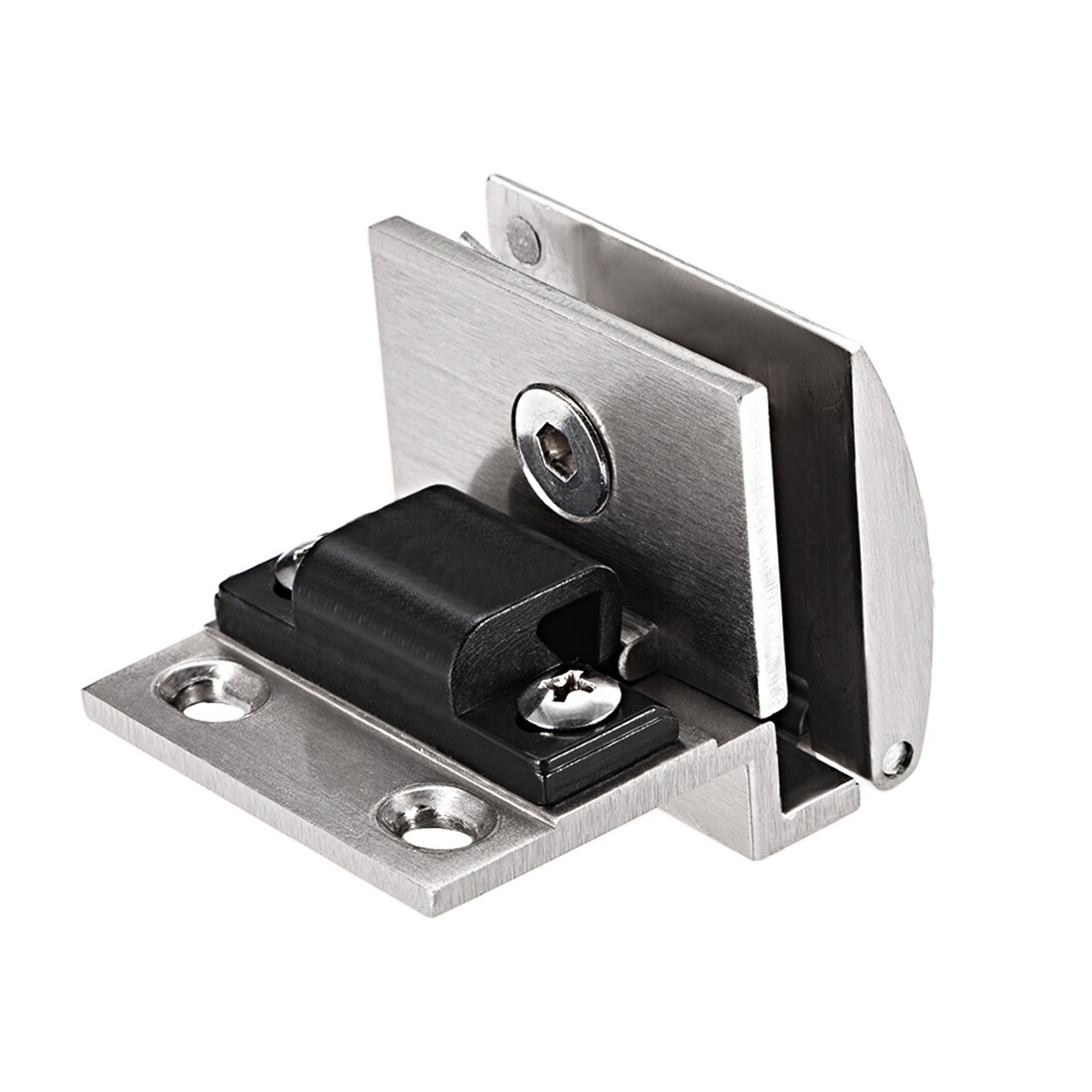 for 8-10mm Glass Thickness uxcell Glass Door Hinge Cupboard Showcase Cabinet Door Hinge Glass Clamp,Zinc Alloy