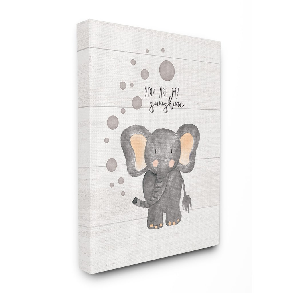 Stupell You Are My Sunshine Elephant Wall Art