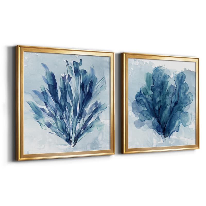 Coastal Coral I-Premium Framed Canvas - Ready to Hang - Multi-Color