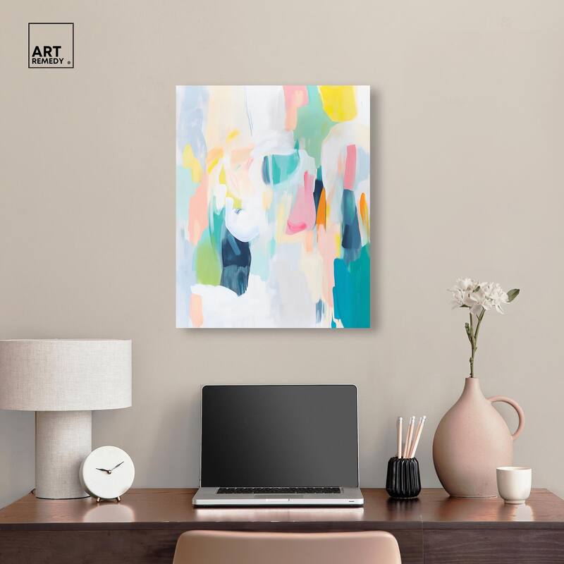 Layered Lush I Canvas by Art Remedy, Gallery Wrapped
