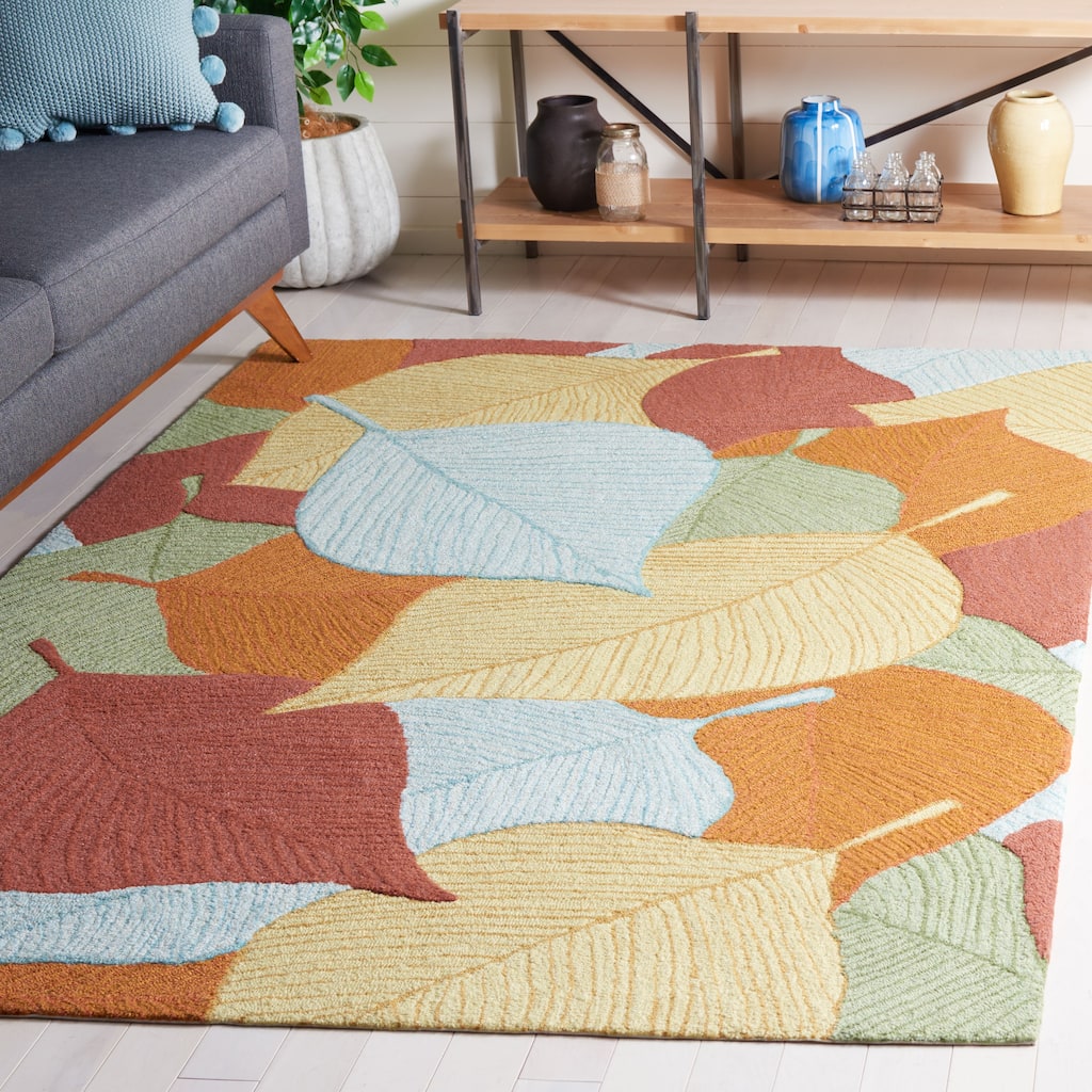 SAFAVIEH Handmade Easy Care Anete Abstract Rug