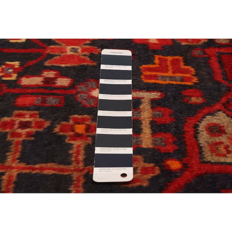 Anadol Navy, Red Rug 4'6" x 6'10" - 4'6 x 6'10