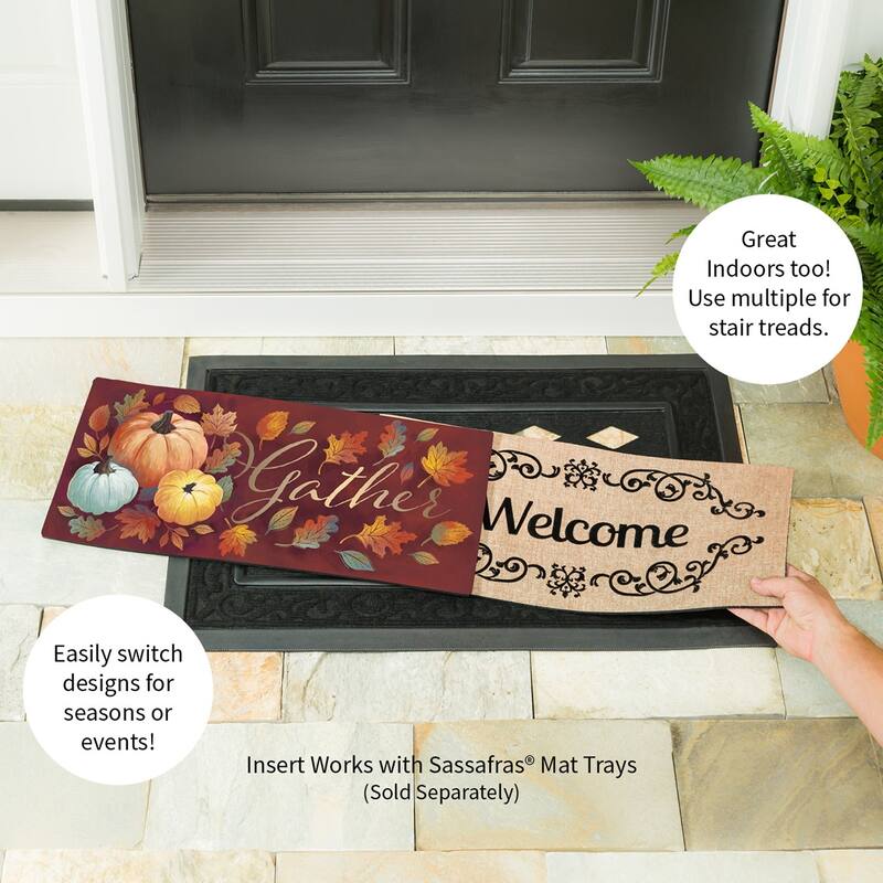 Crafted Harvest Sassafras Switch Mat - Multi-Color