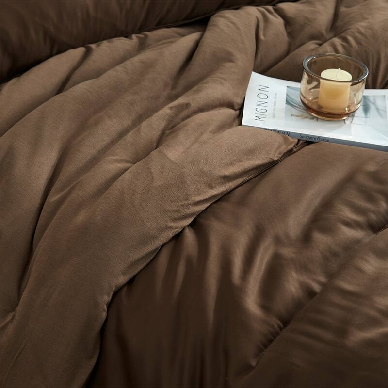 Cold Pandas Knitting - Coma Inducer® Oversized Comforter Set - Rose Quartz