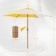 preview thumbnail 81 of 111, Autlaycil 7.5FT Patio Umbrella with Tilt and Crank