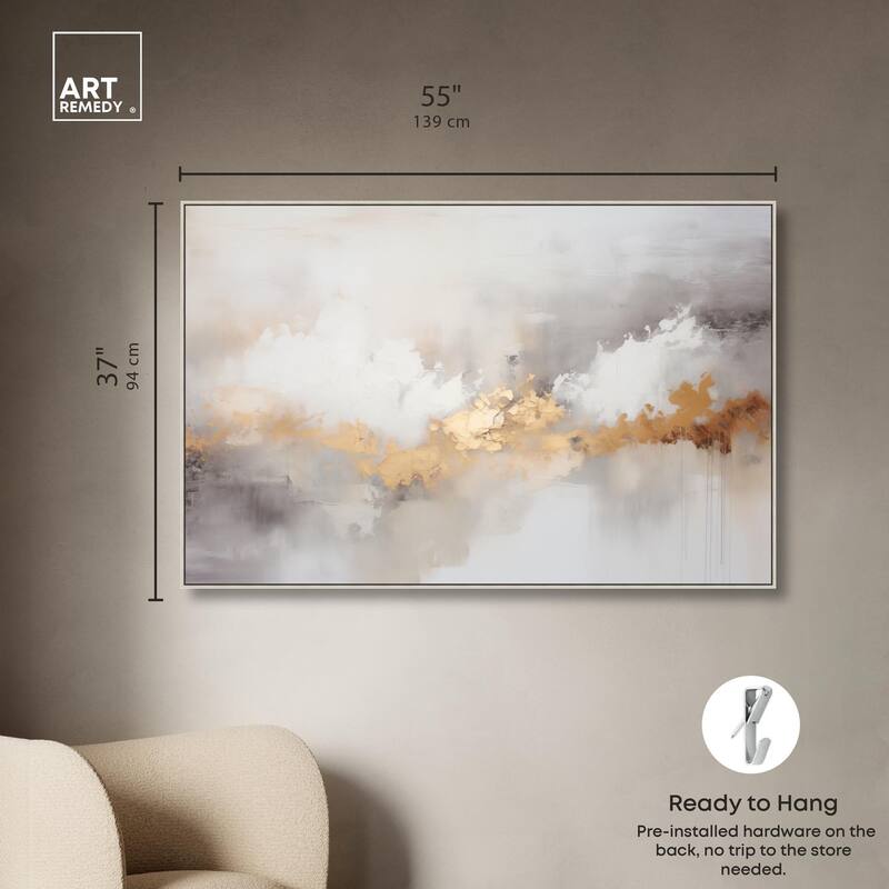 Cloudborn Glow I Canvas by Art Remedy
