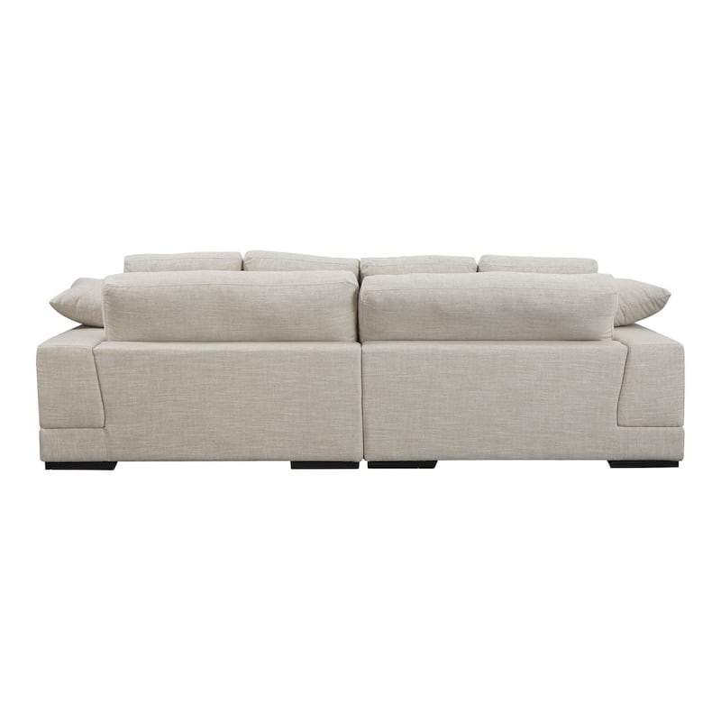 Aurelle Home Reversible Contemporary Sectional Sofa