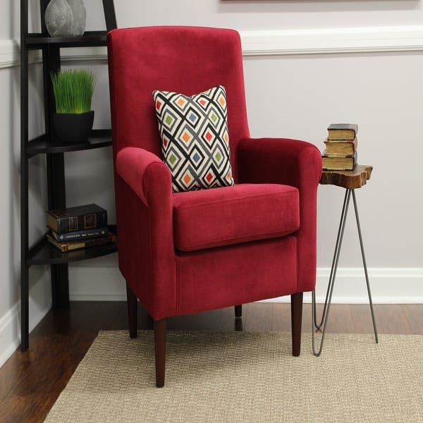 Fox Hill Ellis Rolled Arm Lounge Chair, Red Bed Bath Beyond