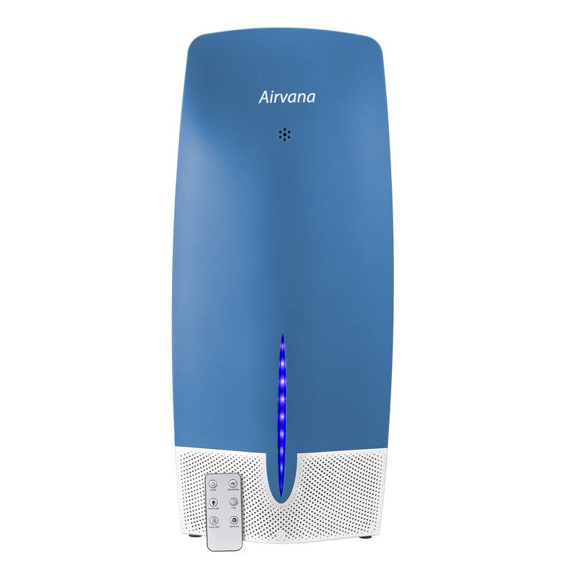 Airvana Capri True HEPA Air Purifier w/Granular Carbon Insert AV470THP - Denim Blue