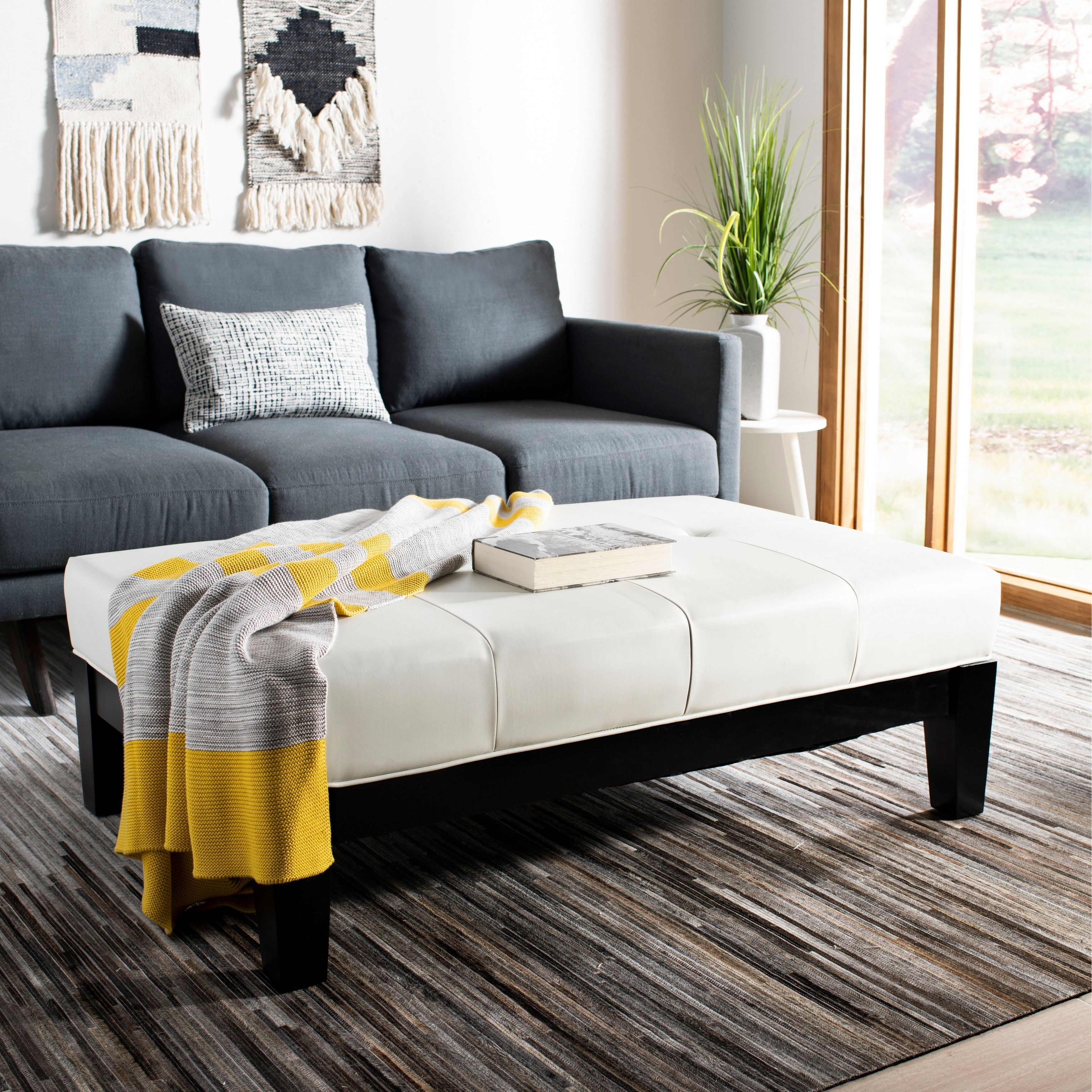 Wood Ottomans and Poufs - Bed Bath & Beyond