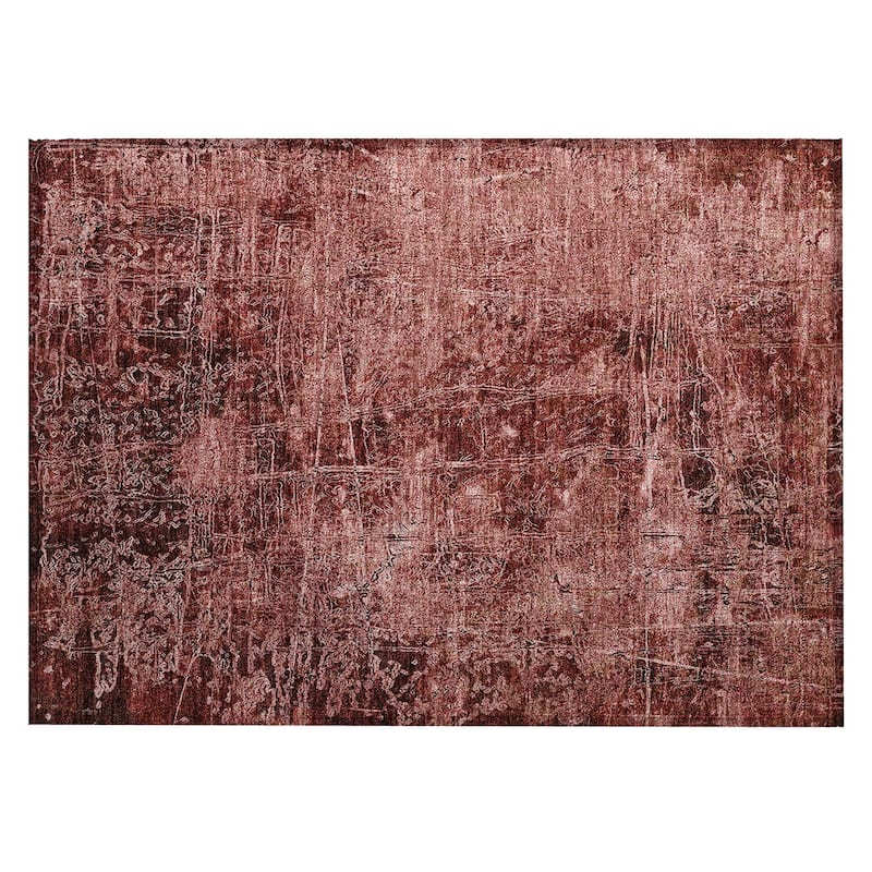 Rari Contemporary Abstract Weather Resistant Versatile Elegance Outdoor Rug