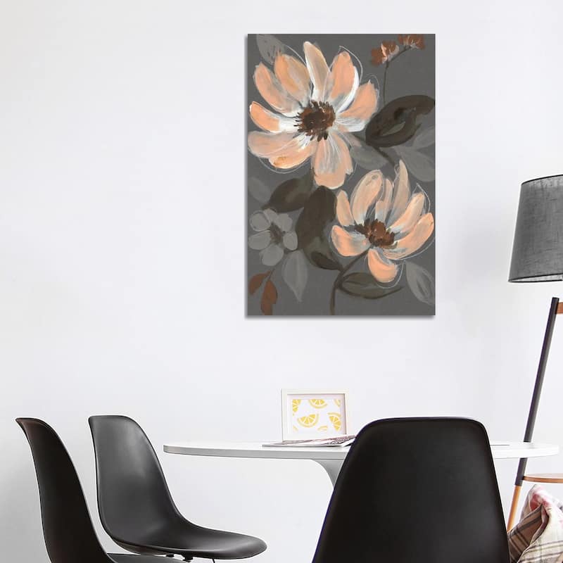 iCanvas "Peach & Sienna Bouquet II" by Jennifer Goldberger Canvas Print - 40x26x1.5