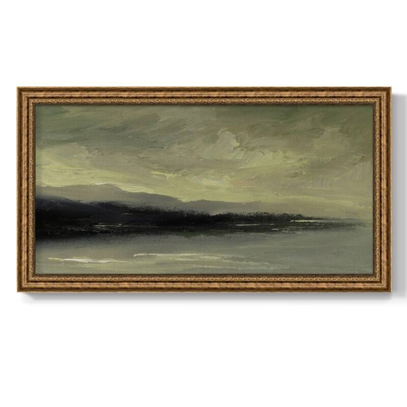 Coastal Dawn Premium Framed Canvas- Ready to Hang