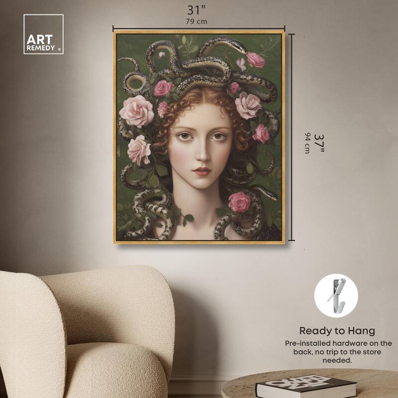 Medusa Canvas by Art Remedy