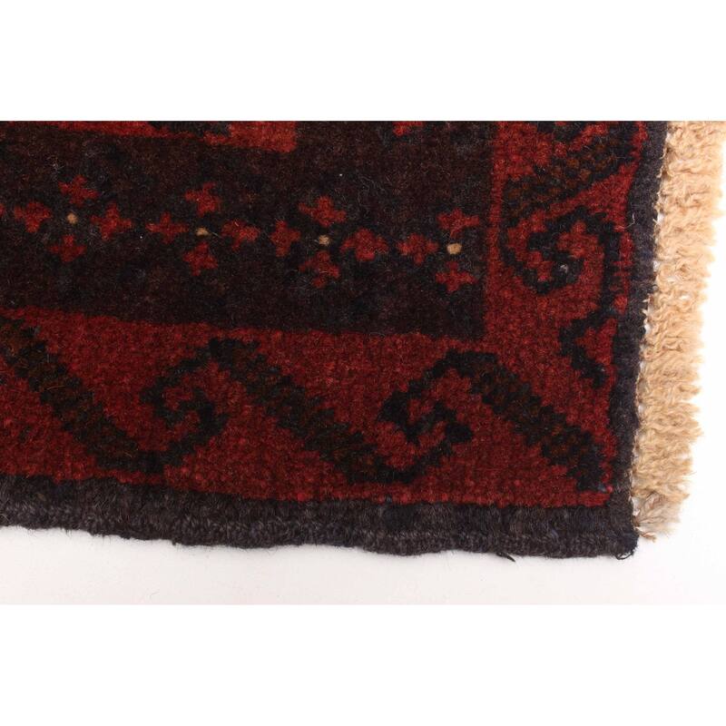 ECARPETGALLERY Hand-knotted Teimani Dark Grey Wool Rug - 3'8 x 6'0