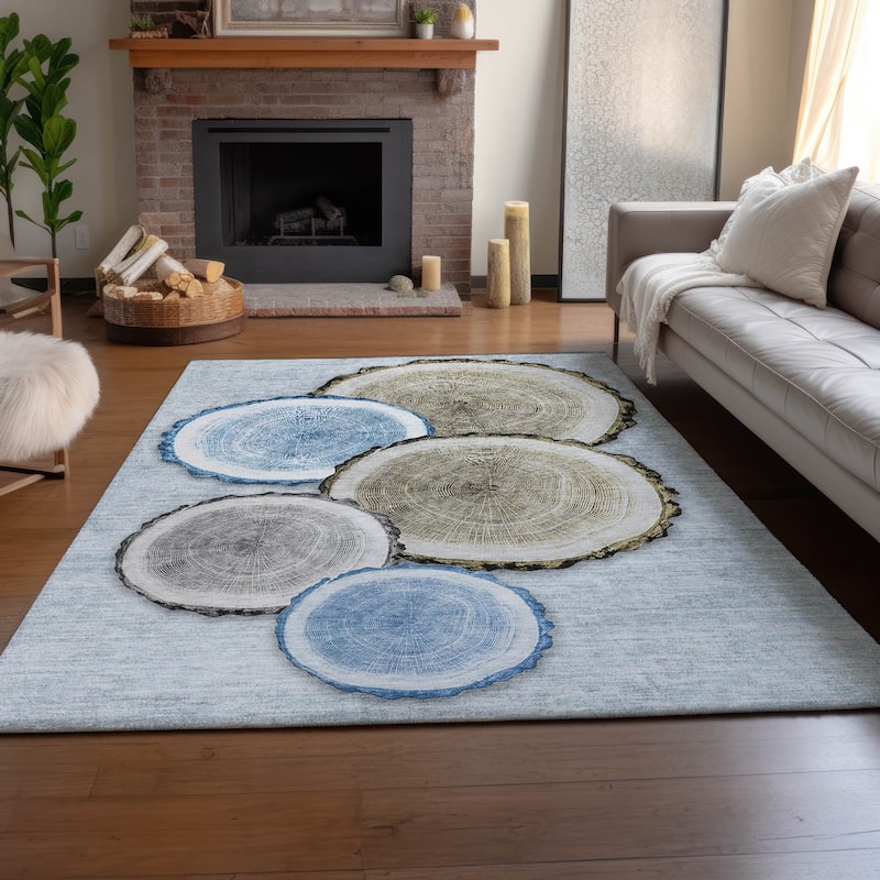 Premium Washable Super Soft Modern Grain Mayfield Rug