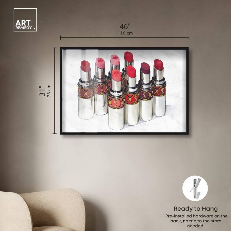 Doll Memories - Lipsticks 22 Shadowbox by Art Remedy