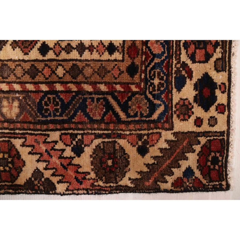 ECARPETGALLERY Hand-knotted Kayseri Vintage Brown, Red Wool Rug - 6'5 x 9'2