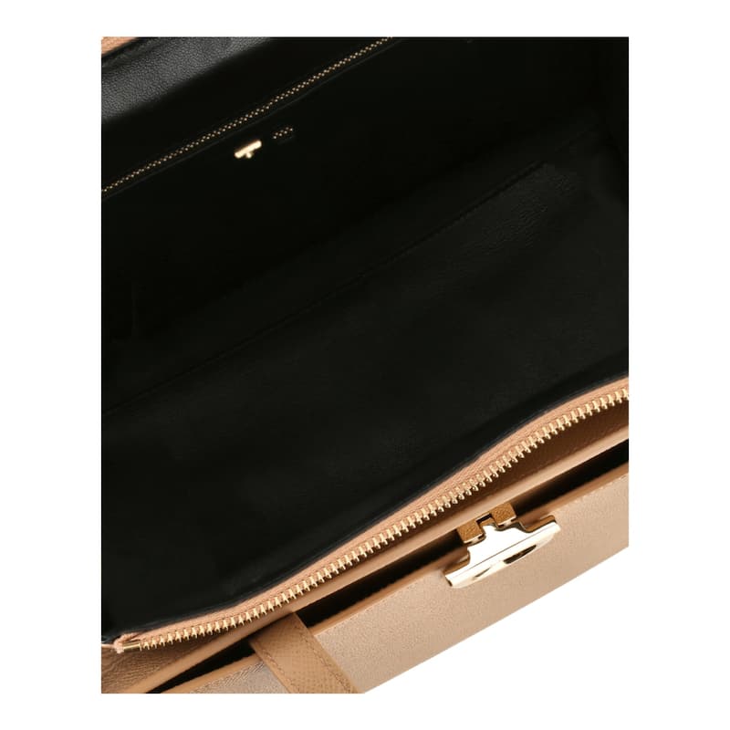 Ferragamo Gemini Leather Shoulder Bag