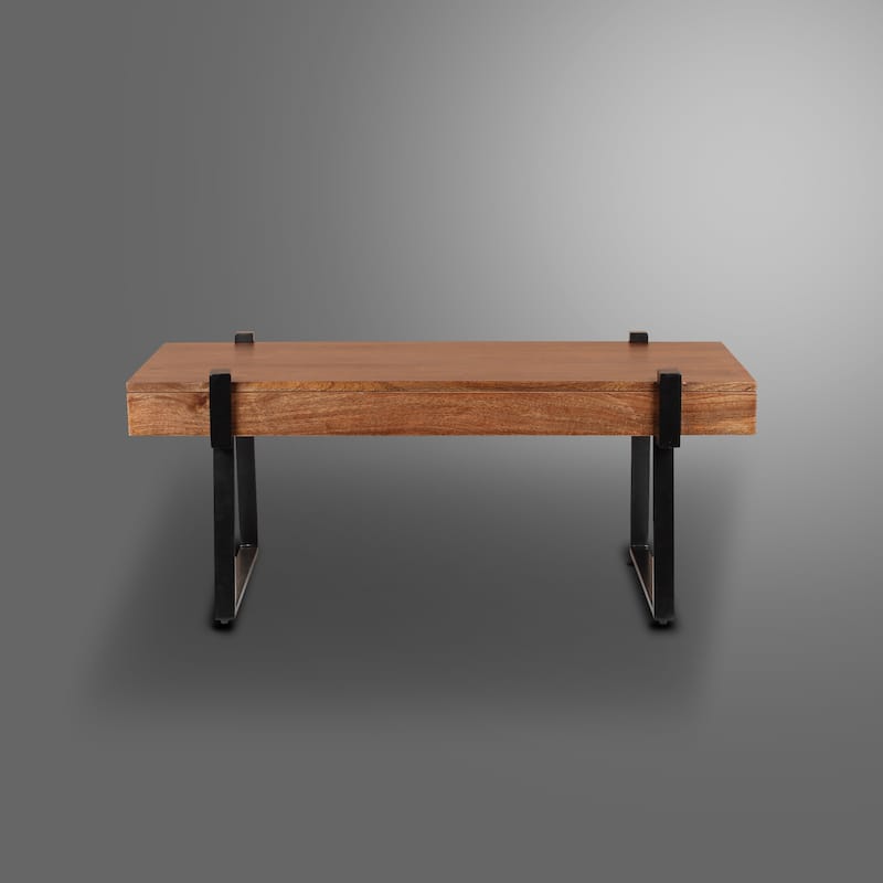 Miller Wooden Coffee Table with Open Legs - 46" x 23.5" x 18.5"