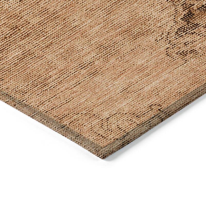 HomeRoots Oriental Traditional Rectangle Outdoor Rug