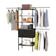 Option 5 Shelves With Drawers-Black