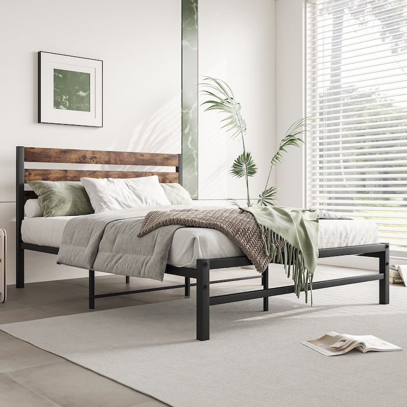 Full Size Platform Bed Frame