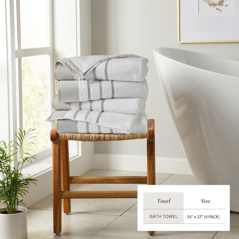 Linery & Co. Luxury Cotton Decorative Towel Set.