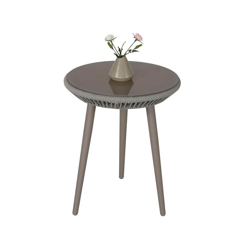 NUU GARDEN Outdoor 3-piece Bistro Set With Cushion
