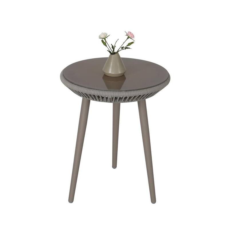 NUU GARDEN Outdoor 3-piece Bistro Set With Cushion