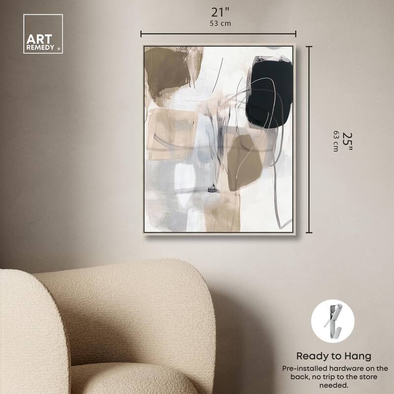 Contemporary Canvas I Canvas by Art Remedy