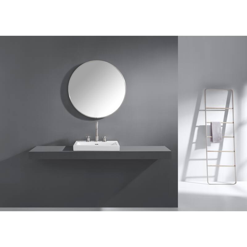 Avanity Avon Wall Mounted Mirror with Stainless Steel Frame