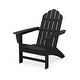preview thumbnail 22 of 31, POLYWOOD Kahala Adirondack Chair Black