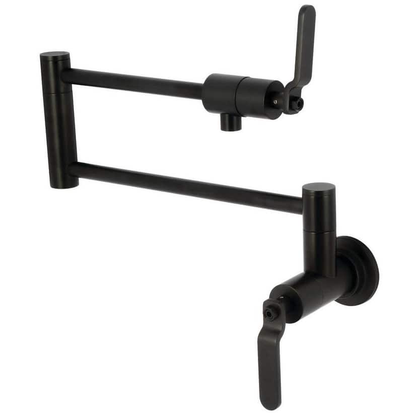 Kingston Brass KS410KL Whitaker 4 GPM Wall Mounted Single Hole Pot