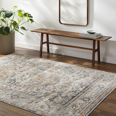 Livabliss Traditional Edmonton Diamond Area Rug