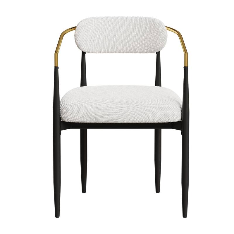 Dining Chairs Set Of 2 With Metal Legs