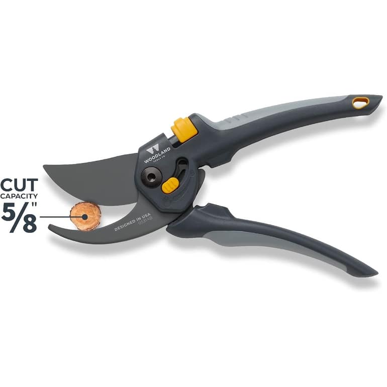 Woodland Tools Heavy Duty Adjustable Bypass Pruning Shears