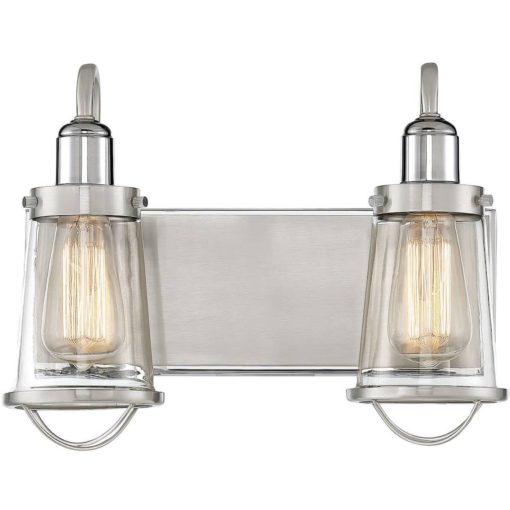 Savoy House Lansing 2-Light Bathroom Vanity Light &