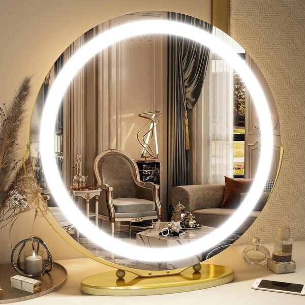 Halo makeup mirror top
